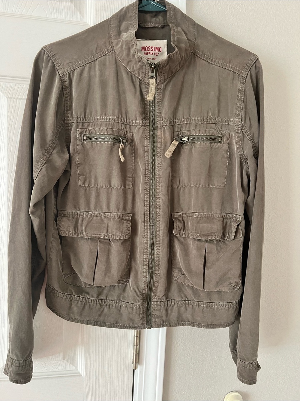 Mossimo Supply Co. women’s  field jacket in olive drab